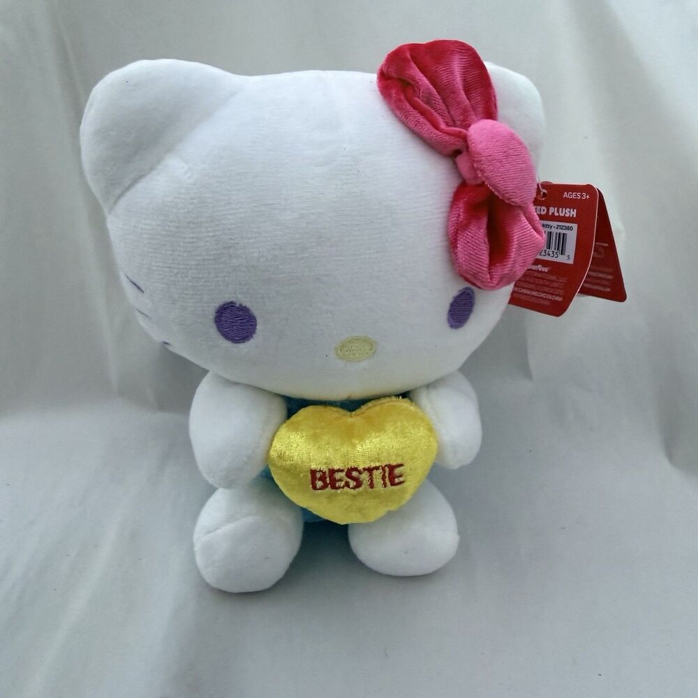 New Plush 2026 Hello Kitty Sweethearts Plush BESTIE Love 6.5"
